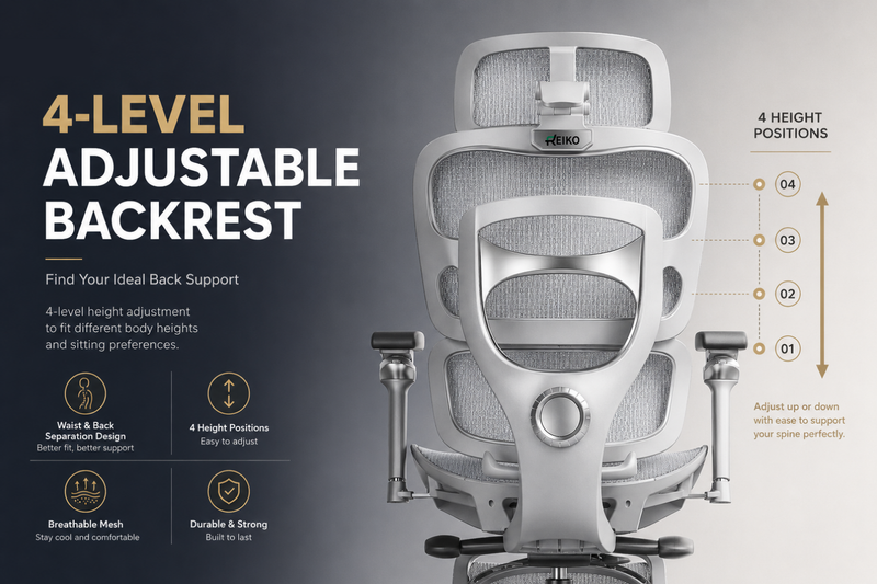 Reiko Aurelia Ergonomic Chair specifications
