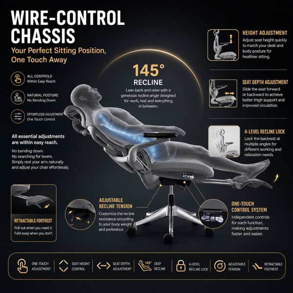 Reiko Apex Ergonomic Chair specifications
