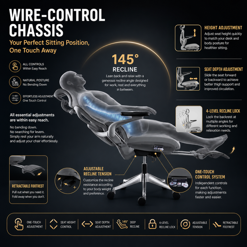 Reiko Apex Ergonomic Chair specifications