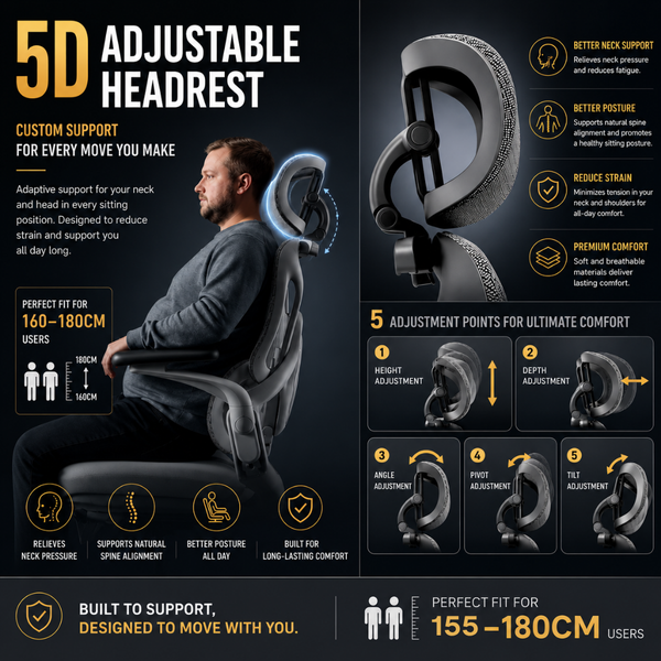 Reiko Apex Ergonomic Chair specifications