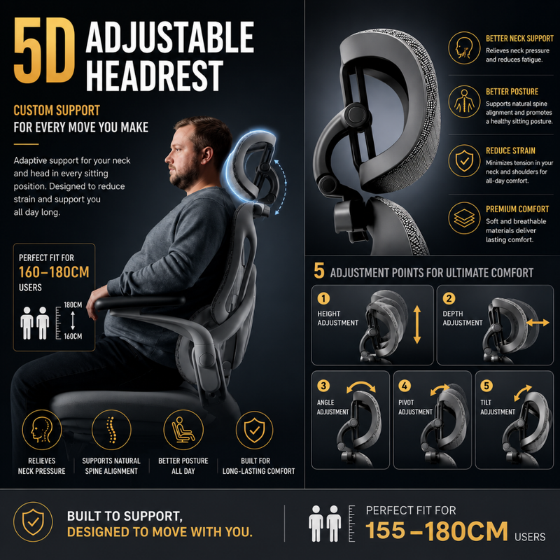 Reiko Apex Ergonomic Chair specifications