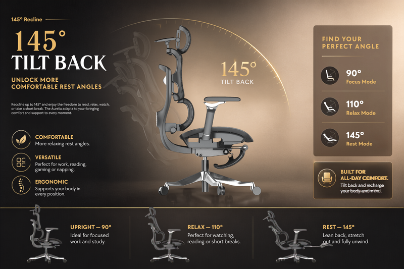 Reiko Aurelia Ergonomic Chair specifications