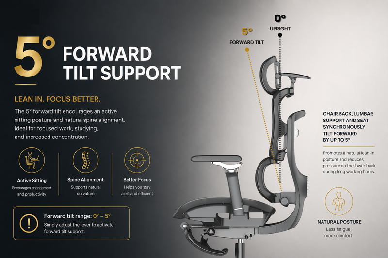 Reiko Aurelia Ergonomic Chair specifications
