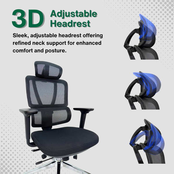 Reiko Elevate 30 Ergonomic Chair specifications