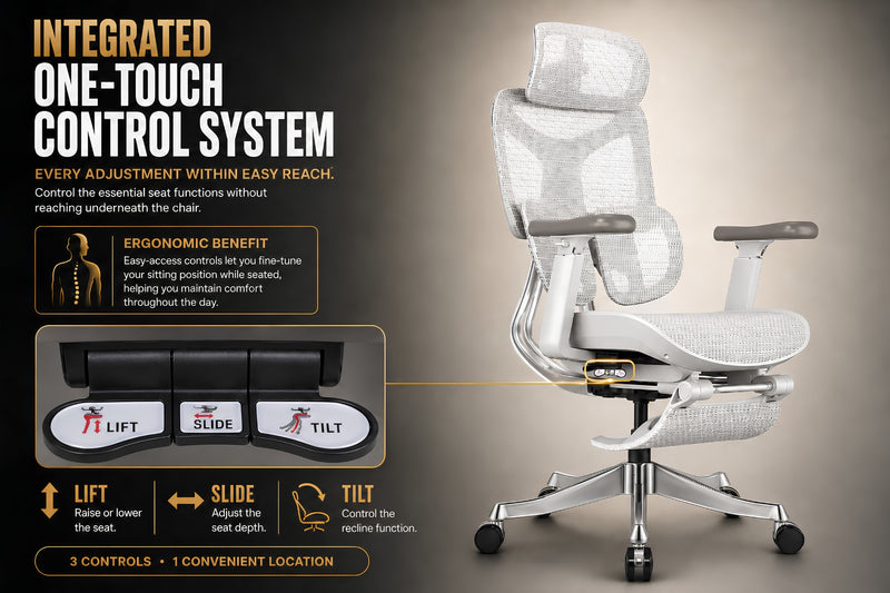 Reiko Ergolux Ergonomic Chair specifications