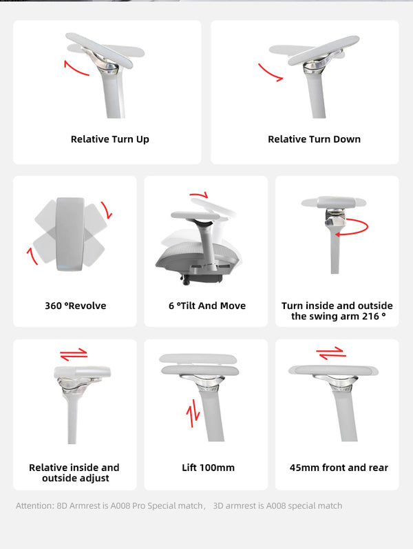 Reiko Aurelia Ergonomic Chair specifications
