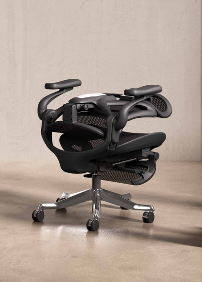 Reiko Apex ergonomic chair back view showing full mesh backrest
