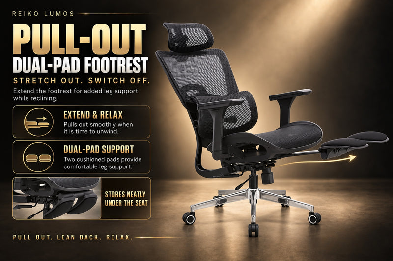 Reiko Lumos Ergonomic Chair specifications