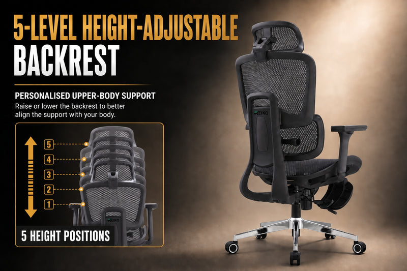 Reiko Lumos Ergonomic Chair specifications