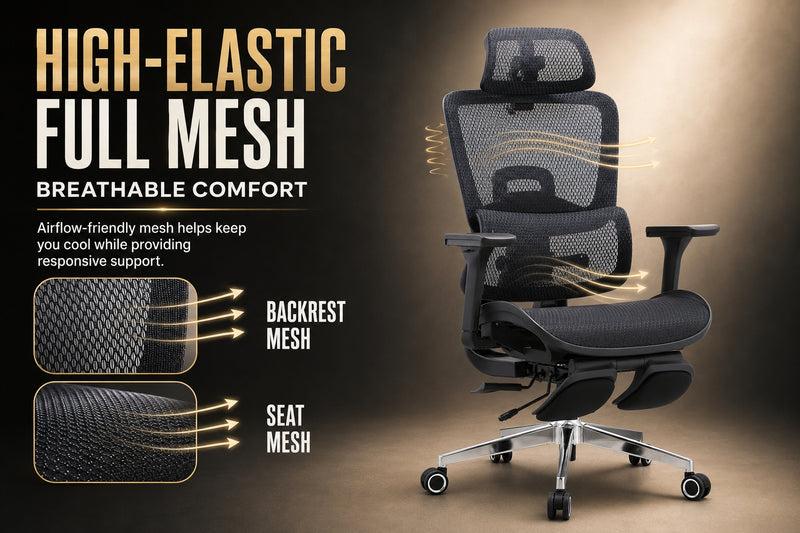 Reiko Lumos Ergonomic Chair specifications